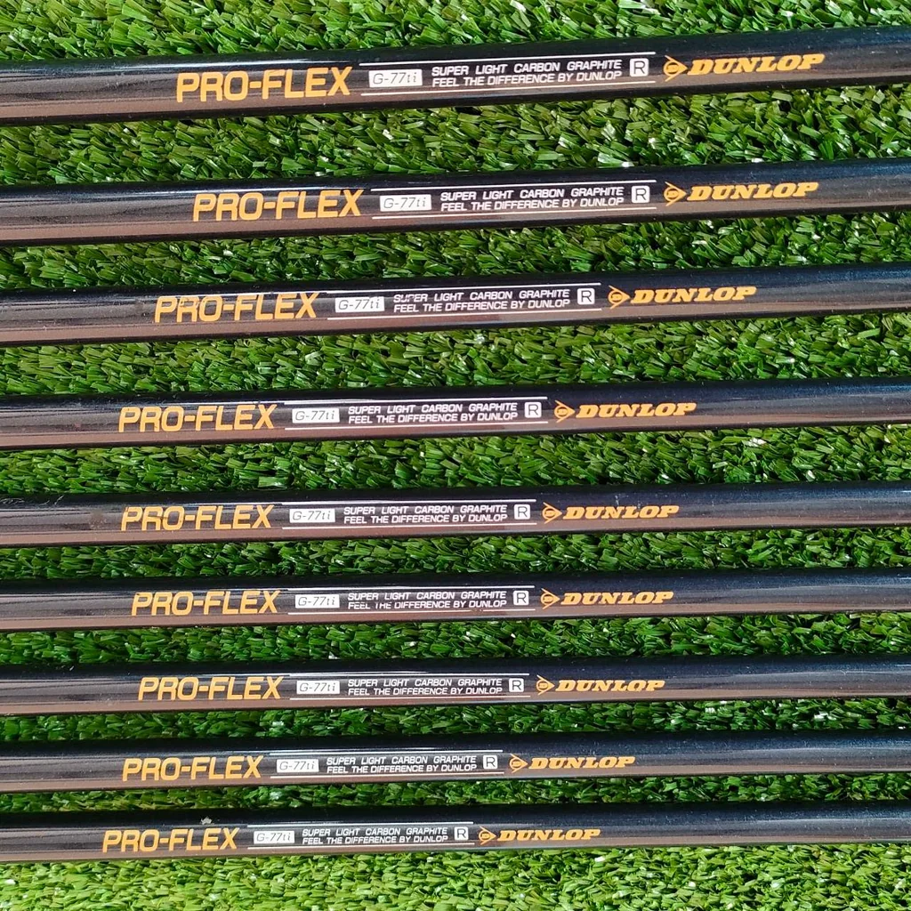 ชุดเหล็ก DUNLOP G-77TI มีเหล็ก 3-9 เเละ PW SW ก้าน PRO -FLEX G-77TI FLEX R