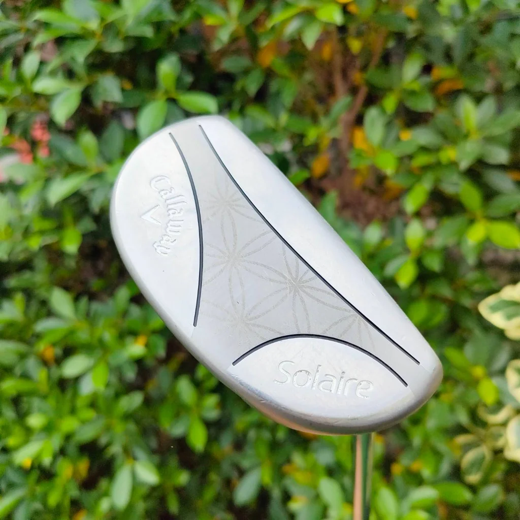*** ไม้กอล์ฟผู้หญิง *** PUTTER CALLAWAY SOLAIRE ความยาว 33 นิ้ว ก้าน CALLAWAY SOLAIRE หน้าสัมผัสสุดนุ่ม ทรงมอลเล็ต *** ไม้กอล์ฟผู้หญิง *** PUTTER CALLAWAY SOLAIRE ความยาว 33 นิ้ว ก้าน CALLAWAY SOLAIRE หน้าสัมผัสสุดนุ่ม ทรงมอลเล็ต