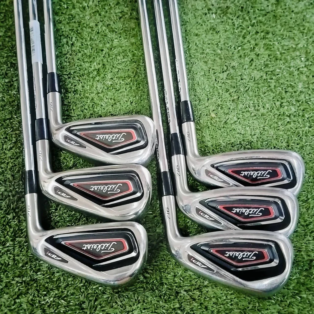 ชุดเหล็ก TITLEIST AP1 716 มีเหล็ก 5 6 7 8 9 PW ก้าน N.S.PRO 950 GH FLEX R ไม้กอล์ฟพรีเมี่ยมมือสอง ของแท้ By NakaraLuxurious ชุดเหล็ก TITLEIST AP1 716 มีเหล็ก 5 6 7 8 9 PW ก้าน N.S.PRO 950 GH FLEX R ไม้กอล์ฟพรีเมี่ยมมือสอง ของแท้ By NakaraLuxurious