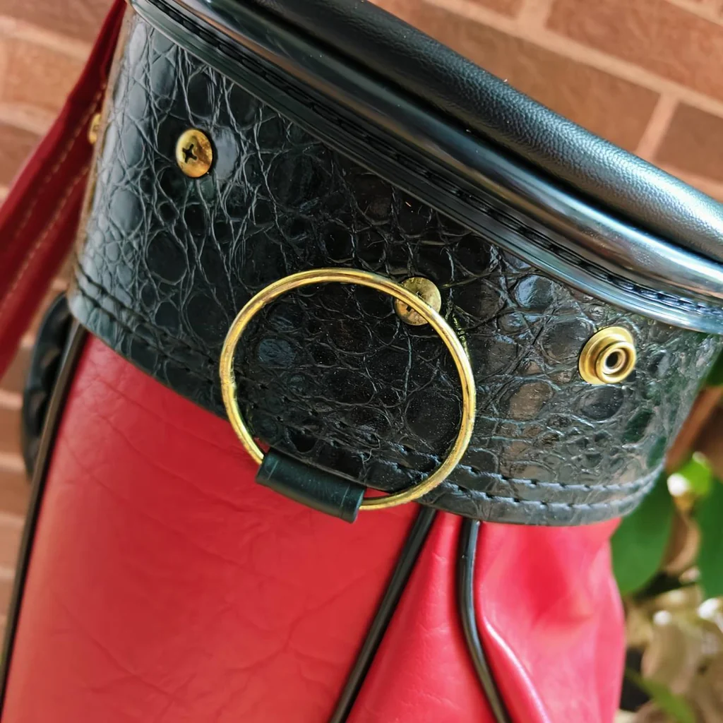 GOLF BAG ถุงกอล์ฟวินเทจ คลาสสิกซีรีส์ สีแดงเพลิง (Vintage Crimson Red) GOLF BAG ถุงกอล์ฟวินเทจ คลาสสิกซีรีส์ สีแดงเพลิง (Vintage Crimson Red)