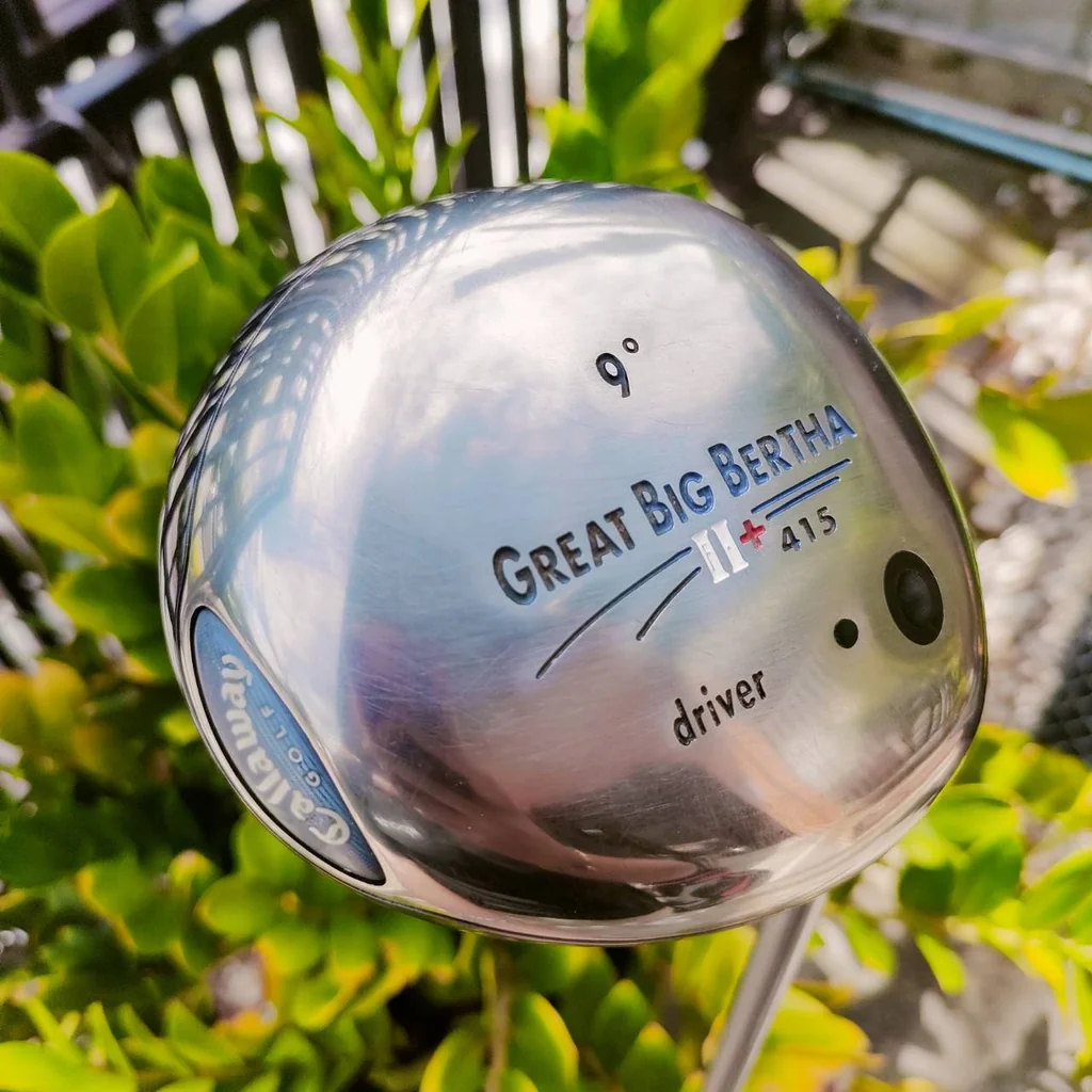 Driver Callaway GREAT BIGBERTHAR II+ หัวขนาด 415 CC แต่สวีตสปอตกว้าง ตีง่ายมาก และเร่งสปีดได้ดีมาก ตีไกลสุดๆ ก้าน GBB SYSTEM 60 FLEX FIRM ไม้กอล์ฟพรีเมี่ยมมือสอง ของแท้ By NakaraLuxurious Driver Callaway GREAT BIGBERTHAR II+ หัวขนาด 415 CC แต่สวีตสปอตกว้าง ตีง่ายมาก และเร่งสปีดได้ดีมาก ตีไกลสุดๆ ก้าน GBB SYSTEM 60 FLEX FIRM ไม้กอล์ฟพรีเมี่ยมมือสอง ของแท้ By NakaraLuxurious