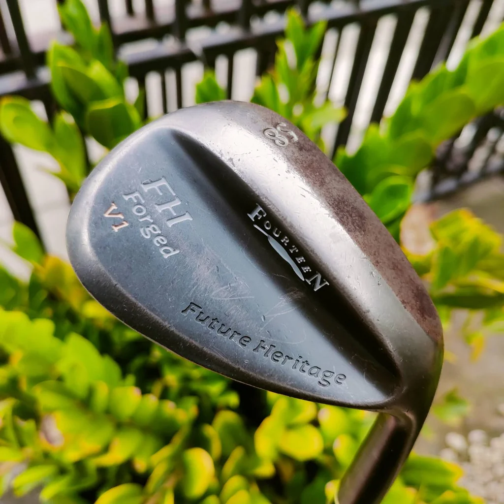 WEDGE FOURTEEN FH FORGED V1 FUTURE HERITAGE องศา 58 สุดยอด WEDGE อันดับ 1 พรีเมี่ยมญี่ปุ่น ไม้กอล์ฟพรีเมี่ยมมือสอง ของแท้ By NakaraLuxurious WEDGE FOURTEEN FH FORGED V1 FUTURE HERITAGE องศา 58 สุดยอด WEDGE อันดับ 1 พรีเมี่ยมญี่ปุ่น ไม้กอล์ฟพรีเมี่ยมมือสอง ของแท้ By NakaraLuxurious
