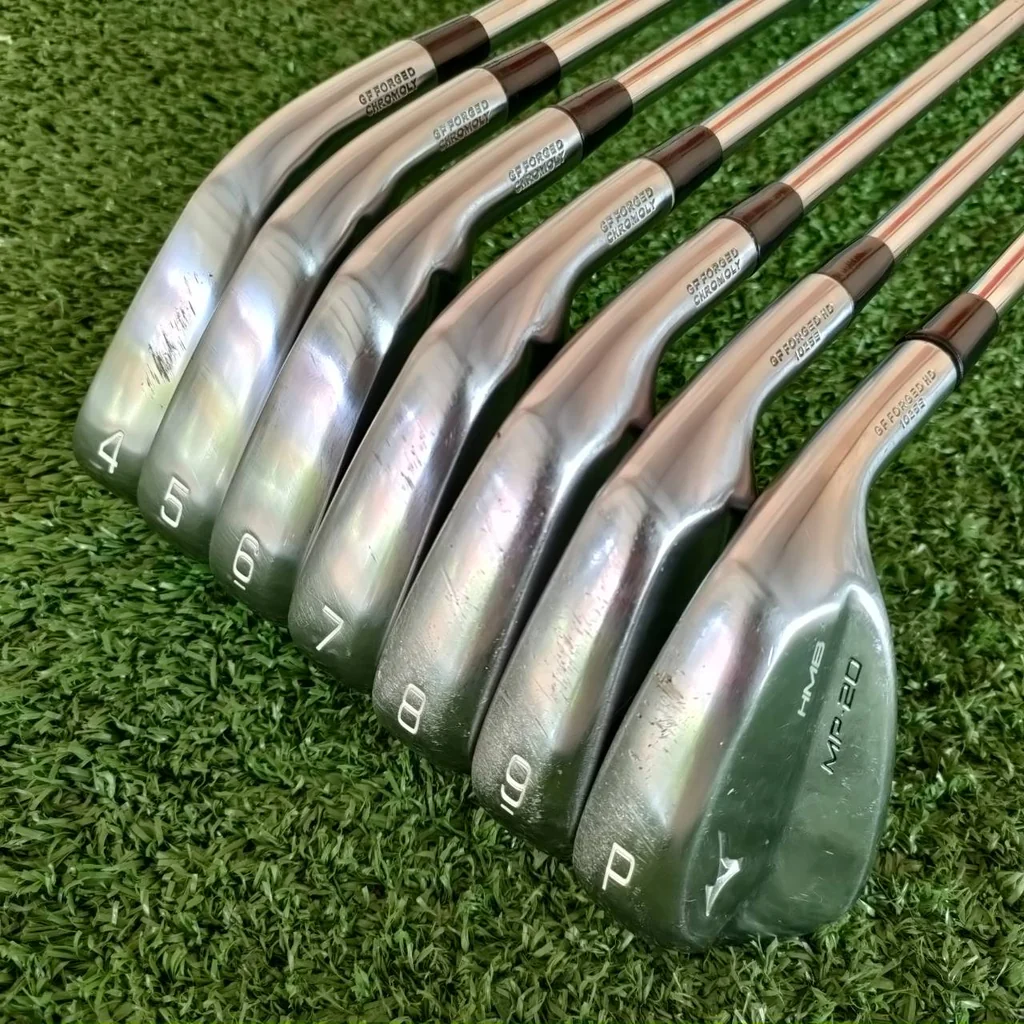 ที่สุดของที่สุด ชุดเหล็ก MIZUNO HMB MP-20 มีเหล็ก 4 -9 เเละ PW ก้าน N.S.PRO 950GH FLEX S Grain Flow Forged HD ไม้กอล์ฟมือสอง ของแท้ BY NakaraLuxurious