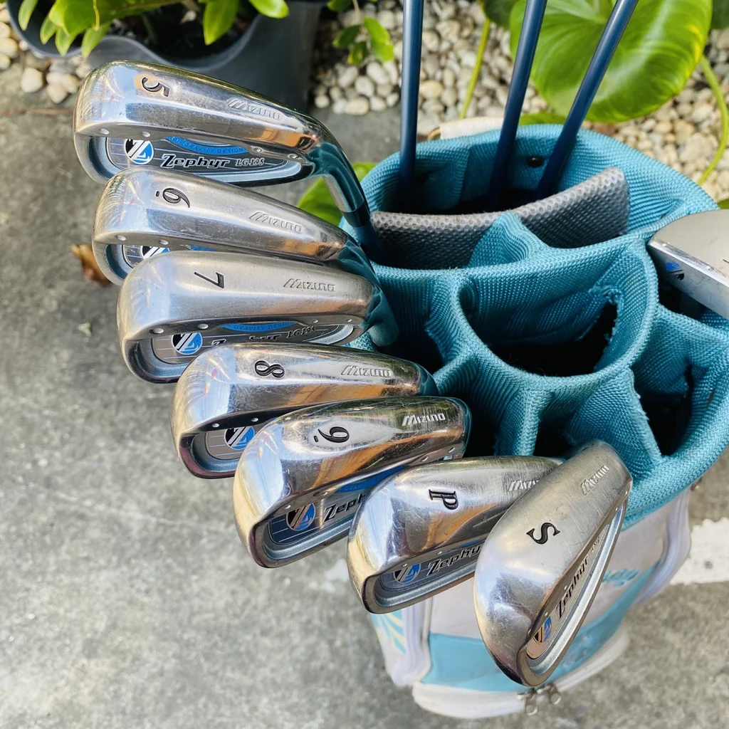 FULLSET LADY MIZUNO ZEPHYR🏌️♀️ก้านLady Flex เบา ถุงกอล์ฟ Callaway ของแท้ สีฟ้า💙หวาน สปอร์ตดูแพง✨