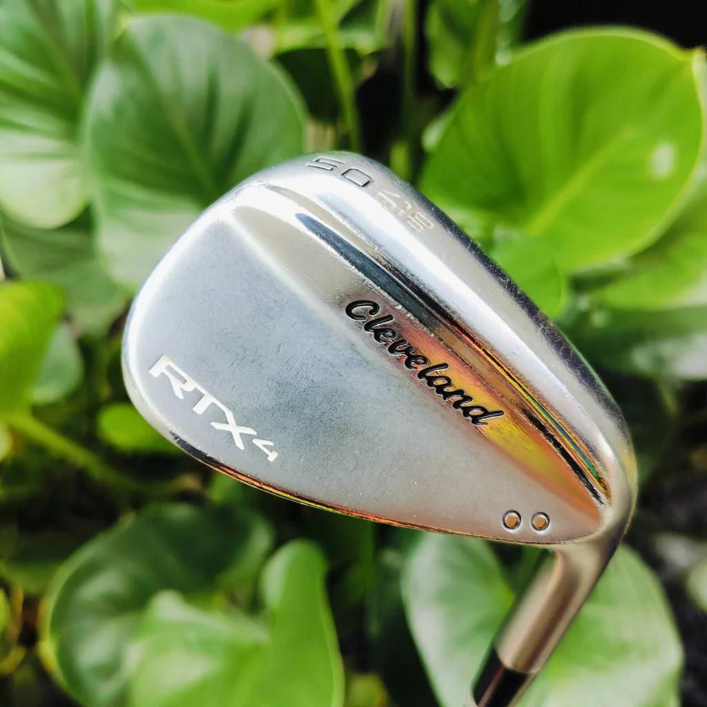 WEDGE CLEVELAND RTX4 องศา 50 BOUNCE 10 MID ก้าน DYNAMIC GOLD S200 สปินเพิ่มขึ้น ควบคุมลูกสั้นได้ดี ไม้กอล์ฟพรีเมี่ยมมือสอง ของแท้ By NakaraLuxurious WEDGE CLEVELAND RTX4 องศา 50 BOUNCE 10 MID ก้าน DYNAMIC GOLD S200 สปินเพิ่มขึ้น ควบคุมลูกสั้นได้ดี ไม้กอล์ฟพรีเมี่ยมมือสอง ของแท้ By NakaraLuxurious