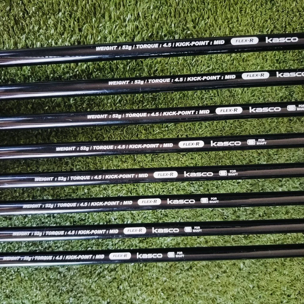 ชุดเหล็ก KASCO SUPER ROCKETS SR-i2 มีเหล็ก 5 6 7 8 9 P เเละมี WEDGE ใบเบลด มาให้แล้วอีกสองตัวคือ A52 และ S56 ค่ะ ไม้กอล์ฟพรีเมี่ยมมือสอง ของแท้ By NakaraLuxurious ชุดเหล็ก KASCO SUPER ROCKETS SR-i2 มีเหล็ก 5 6 7 8 9 P เเละมี WEDGE ใบเบลด มาให้แล้วอีกสองตัวคือ A52 และ S56 ค่ะ ไม้กอล์ฟพรีเมี่ยมมือสอง ของแท้ By NakaraLuxurious