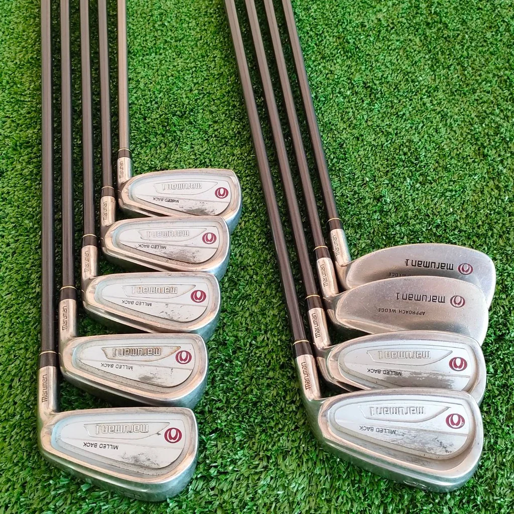 ชุดเหล็ก MARUMAN1 MILLED BACK มีเหล็ก 4-9 เเละ PA AW SW ก้าน HYPERBRUNT FLEX R ชุดเหล็ก MARUMAN1 MILLED BACK มีเหล็ก 4-9 เเละ PA AW SW ก้าน HYPERBRUNT FLEX R