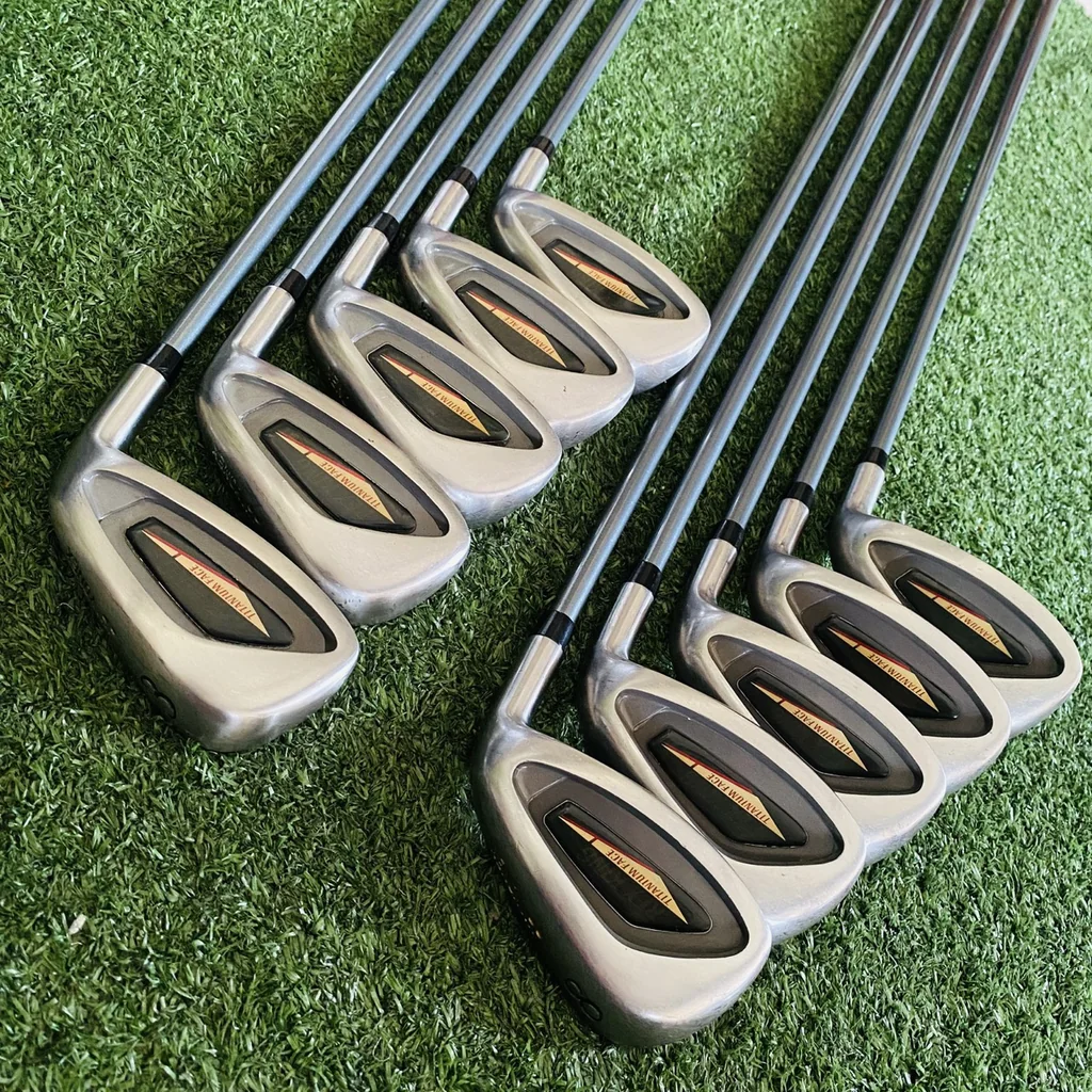 ชุดเหล็ก Yonex NEX King — TITANIUM FACE⛳ พลังเต็มสปีดช่วยท่านที่สวิงไม่แรง ให้ตีได้ระยะตามต้องการ ชุดเหล็ก Yonex NEX King — TITANIUM FACE⛳ พลังเต็มสปีดช่วยท่านที่สวิงไม่แรง ให้ตีได้ระยะตามต้องการ