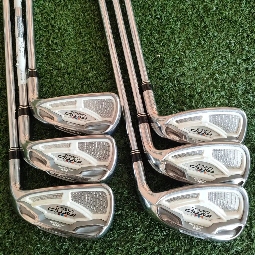 ชุดเหล็ก COBRA AMP CELL มีเหล็ก 5 - 9 เเละ PW ก้าน N.S.PRO 950 GH FLEX S คุณสมบัติพิเศษทรงประสิทธิภาพของ AMP CELL IRONS ไม้กอล์ฟมือสอง ของแท้ BY NakaraLuxurious