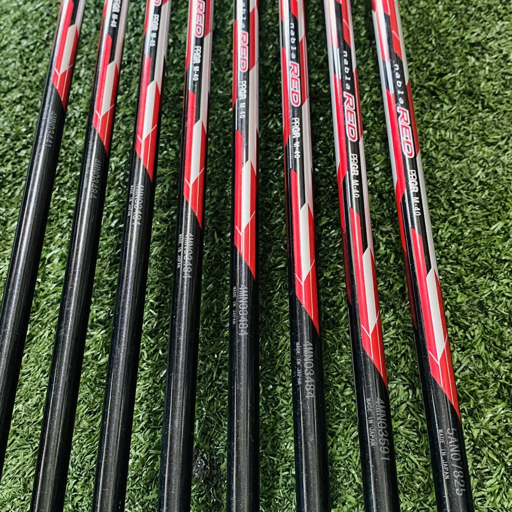🔥IRON SET PRGR iD NABLA RED (GOLD EDITION) 🏆ของใหม่ชุดนี้ที่ญี่ปุ่นแพงมากๆ ตีดีมากก มีแผ่นหน้าเด้ง 🔥IRON SET PRGR iD NABLA RED (GOLD EDITION) 🏆ของใหม่ชุดนี้ที่ญี่ปุ่นแพงมากๆ ตีดีมากก มีแผ่นหน้าเด้ง