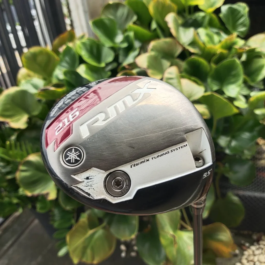 ** มีบุบ ** Driver YAMAHA RMX216 หน้าเด้ง รีดสปีดสูง ลูกพุ่ง ลดสปิน CG ต่ำ ช่วย Launch มุมสูง ** มีบุบ ** Driver YAMAHA RMX216 หน้าเด้ง รีดสปีดสูง ลูกพุ่ง ลดสปิน CG ต่ำ ช่วย Launch มุมสูง