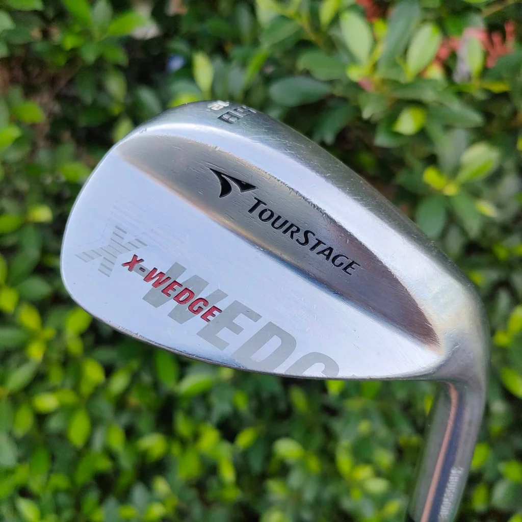 WEDGE TOURSTAGE X-WEDGE องศา 58 BOUNCE 12 ก้าน DYNAMIC GOLD S200 หน้าใบกัดมาก วัสดุพรีเมี่ยม MADE IN JAPAN WEDGE TOURSTAGE X-WEDGE องศา 58 BOUNCE 12 ก้าน DYNAMIC GOLD S200 หน้าใบกัดมาก วัสดุพรีเมี่ยม MADE IN JAPAN