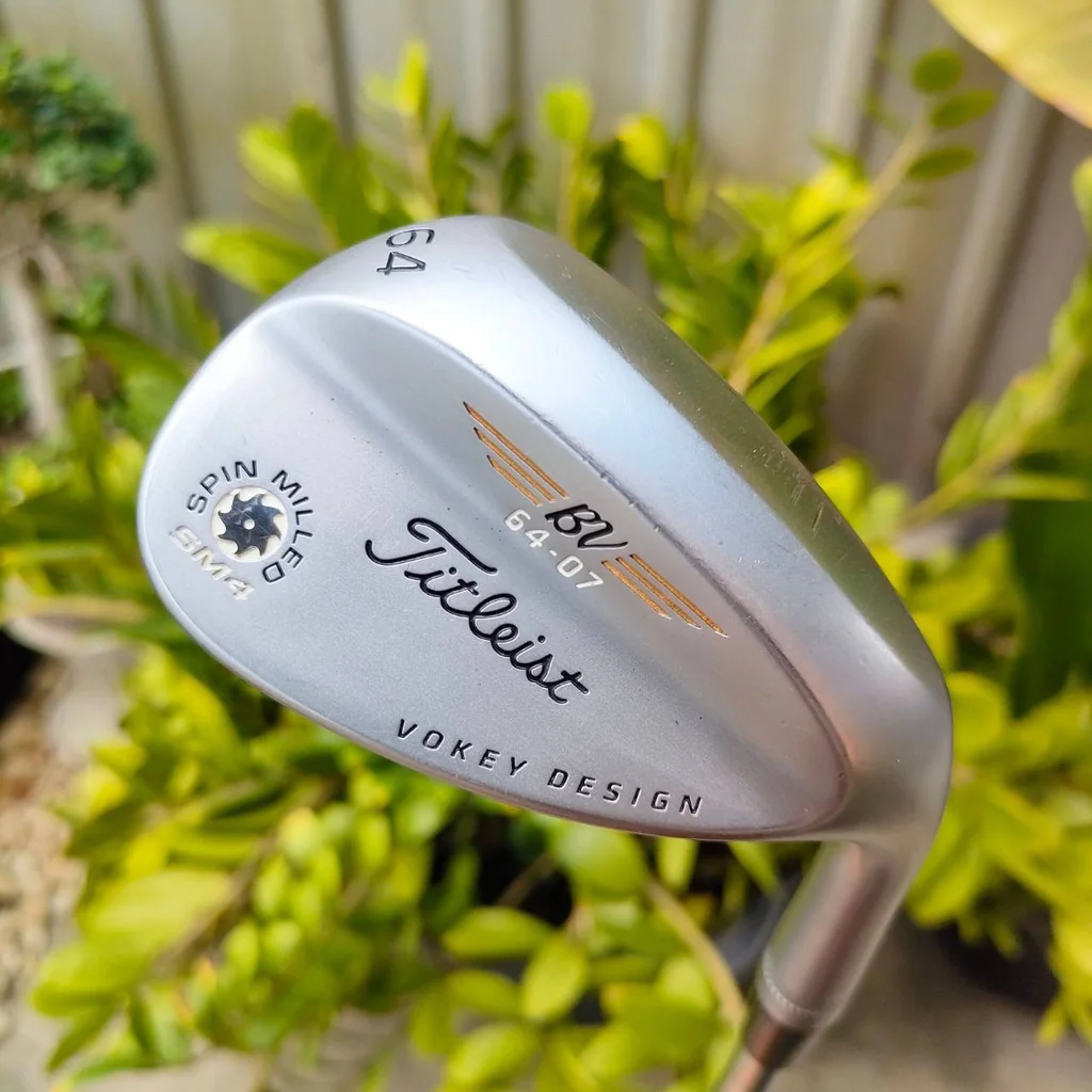 WEDGE TITLEIST SM4 VOKEY DESIGN องศา 64 BOUNCE 07 FLEX WEDGE องศาเปิดหายาก ระเบิดทรายดีมากๆ ไม้กอล์ฟพรีเมี่ยมมือสอง ของแท้ By NakaraLuxurious WEDGE TITLEIST SM4 VOKEY DESIGN องศา 64 BOUNCE 07 FLEX WEDGE องศาเปิดหายาก ระเบิดทรายดีมากๆ ไม้กอล์ฟพรีเมี่ยมมือสอง ของแท้ By NakaraLuxurious