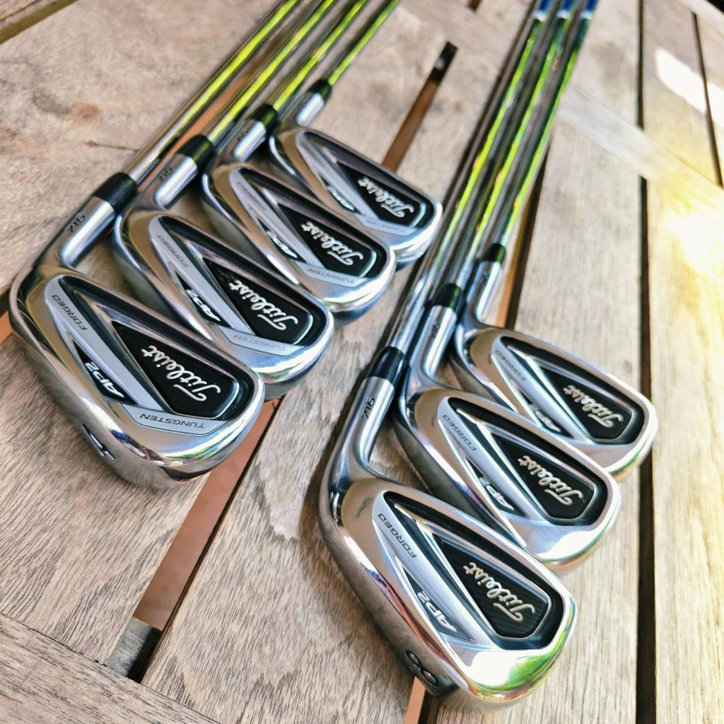 IRON SET TITLEIST AP2 716 FORGED “ที่สุดของเหล็กฟอร์จระดับทัวร์ ผสานพลังทังสเตนชดเชยสูงสุด" IRON SET TITLEIST AP2 716 FORGED “ที่สุดของเหล็กฟอร์จระดับทัวร์ ผสานพลังทังสเตนชดเชยสูงสุด"