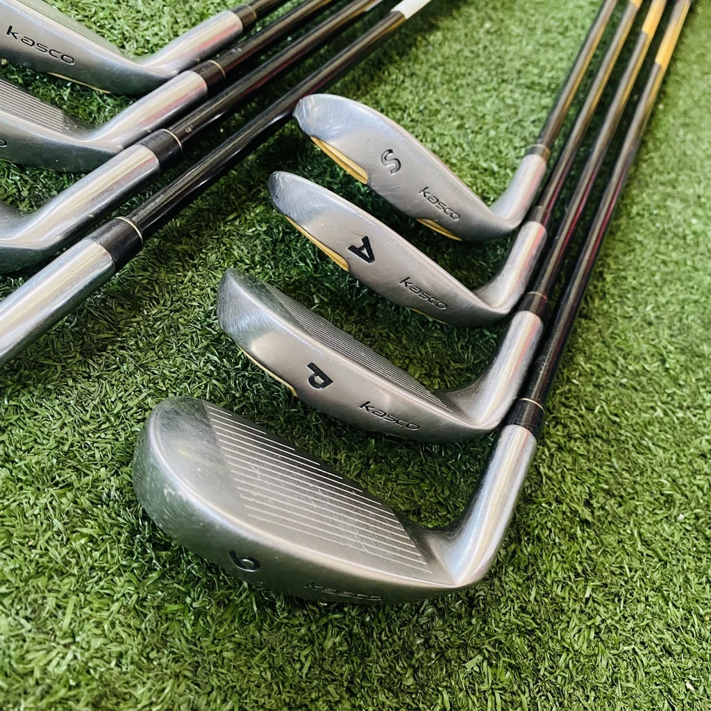 ชุดเหล็ก KASCO POWERTORNADO DF-II (IRON SET 5, 6, 7, 8, 9, P, A, S) ก้านกราไฟต์เดิมๆ FLEX R💛🔥 ชุดเหล็ก KASCO POWERTORNADO DF-II (IRON SET 5, 6, 7, 8, 9, P, A, S) ก้านกราไฟต์เดิมๆ FLEX R💛🔥