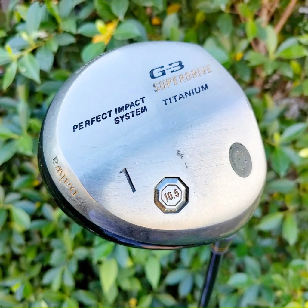 Driver G3 SUPER DRIVER TITANIUM องศา 10.5 ก้าน METACARBO SP หน้าเด้งสุดขีด ตีไกลจัดๆ Driver G3 SUPER DRIVER TITANIUM องศา 10.5 ก้าน METACARBO SP หน้าเด้งสุดขีด ตีไกลจัดๆ