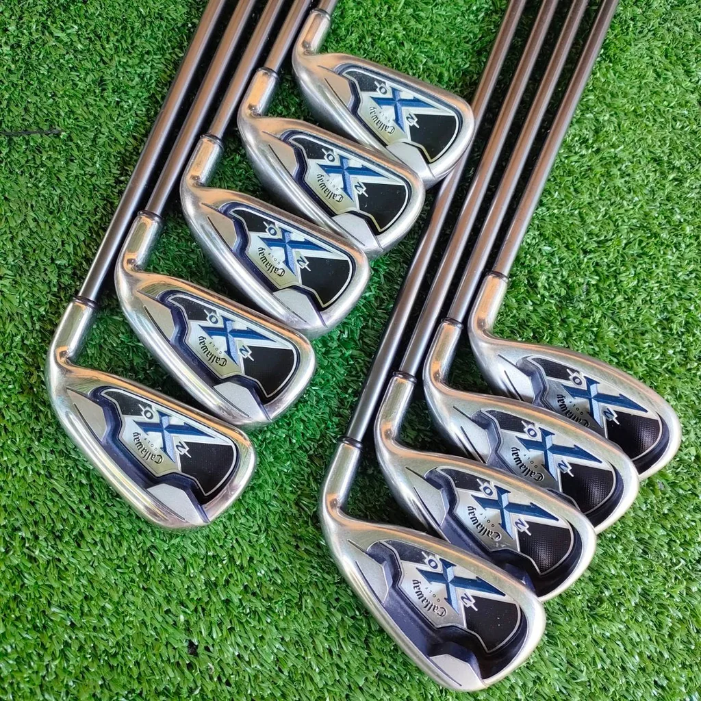ชุดเหล็ก CALLAWAY X 20 มีเหล็ก 3-9 เเละ PW SW ก้าน CALLAWAY X SERIES FLEX SR สภาพสวยเดิมๆ ครบชุด 9 ชิ้น ตีง่ายมากๆ ชดเชยให้ตีตรง ตีได้ระยะแบบสุดๆ ก้านกริพเดิมทั้งหมด ไม้กอล์ฟพรีเมี่ยมมือสอง ของแท้ By NakaraLuxurious ชุดเหล็ก CALLAWAY X 20 มีเหล็ก 3-9 เเละ PW SW ก้าน CALLAWAY X SERIES FLEX SR สภาพสวยเดิมๆ ครบชุด 9 ชิ้น ตีง่ายมากๆ ชดเชยให้ตีตรง ตีได้ระยะแบบสุดๆ ก้านกริพเดิมทั้งหมด ไม้กอล์ฟพรีเมี่ยมมือสอง ของแท้ By NakaraLuxurious