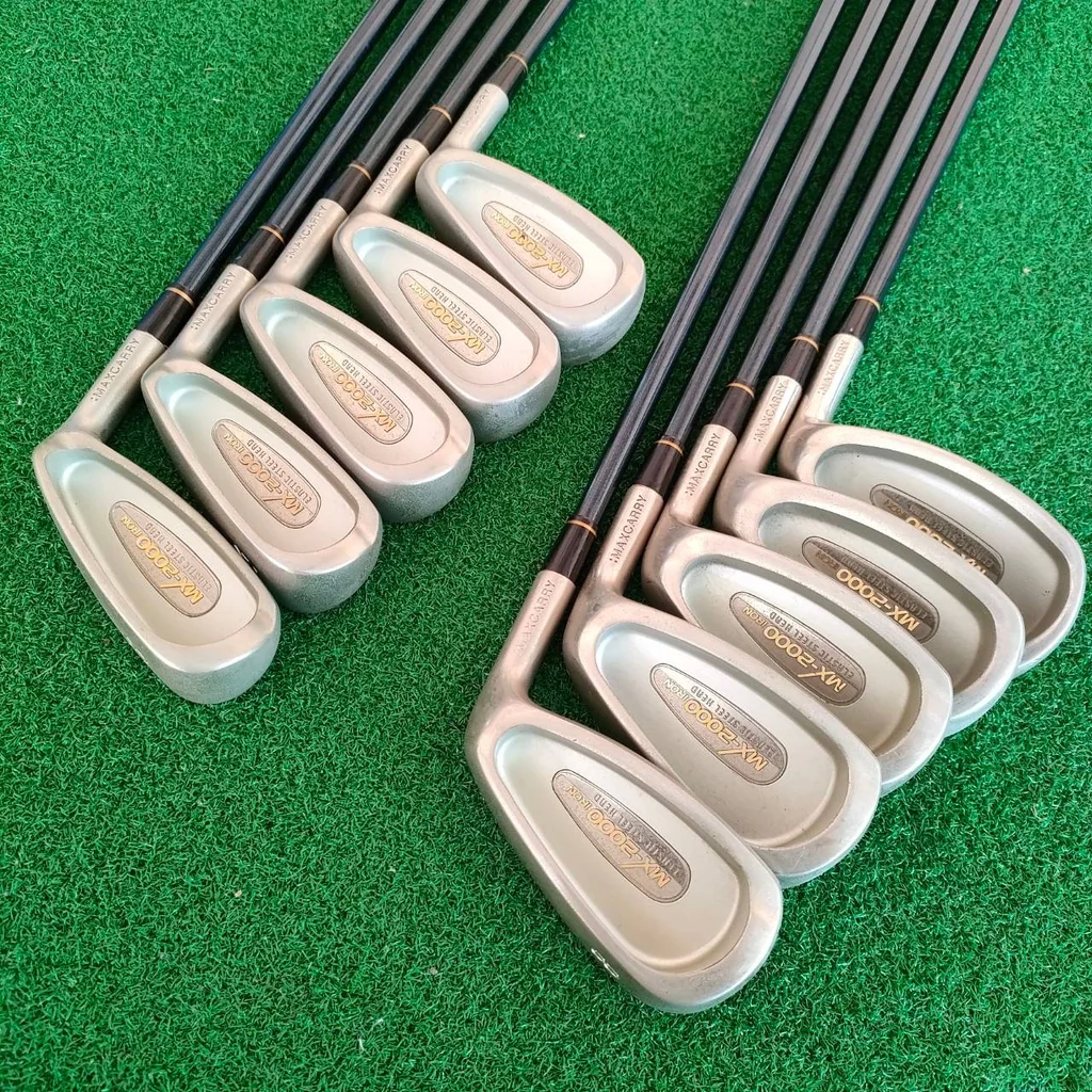 ชุดเหล็ก MAXCARRY MX-2000 IRON มีเหล็ก 3 - 9 PW AW SW ได้ชุดใหญ่ ทั้งหมด 10 ชิ้น ชุดเหล็ก MAXCARRY MX-2000 IRON มีเหล็ก 3 - 9 PW AW SW ได้ชุดใหญ่ ทั้งหมด 10 ชิ้น