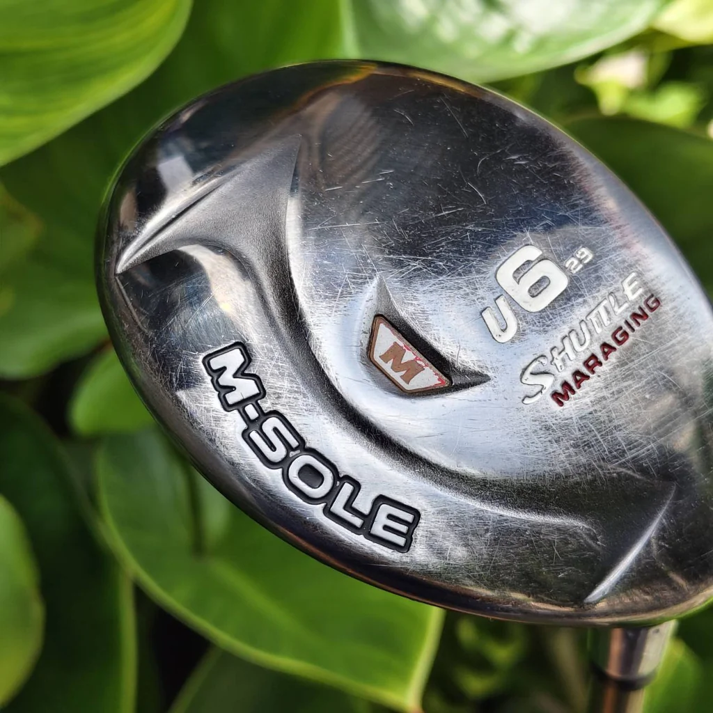 U6 MARUMAN SHUTTLE M-SOLE MARAGING องศา 29 FLEX R หน้าไม้เทคโนโลยี Maraging Steel Face