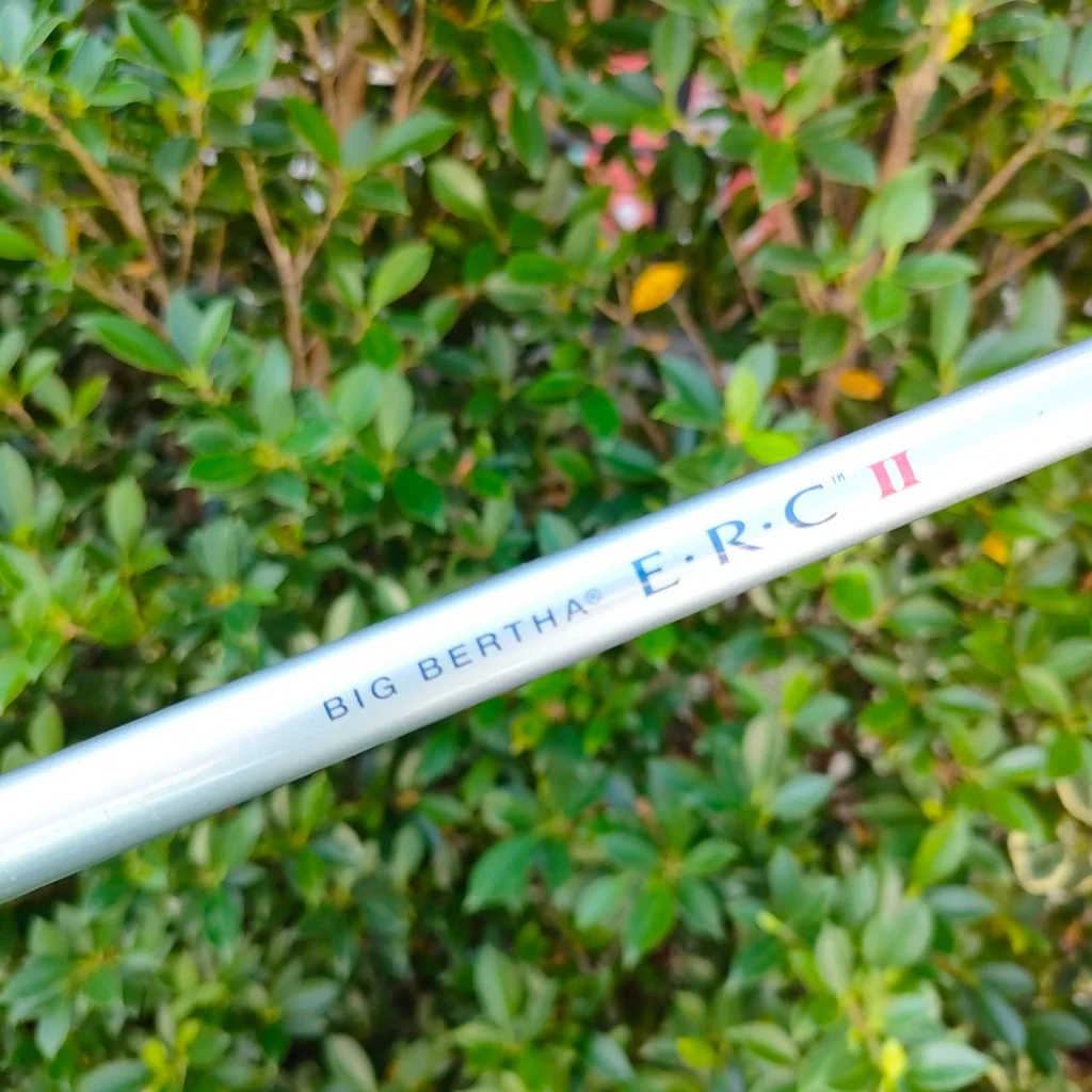 DRIVER CALLAWAY BIG BERTHA E.R.C II ก้าน GEMS 50 FLEX L องศา 12 วัสดุ FORGED TITANIUM หน้าเด้ง DRIVER CALLAWAY BIG BERTHA E.R.C II ก้าน GEMS 50 FLEX L องศา 12 วัสดุ FORGED TITANIUM หน้าเด้ง