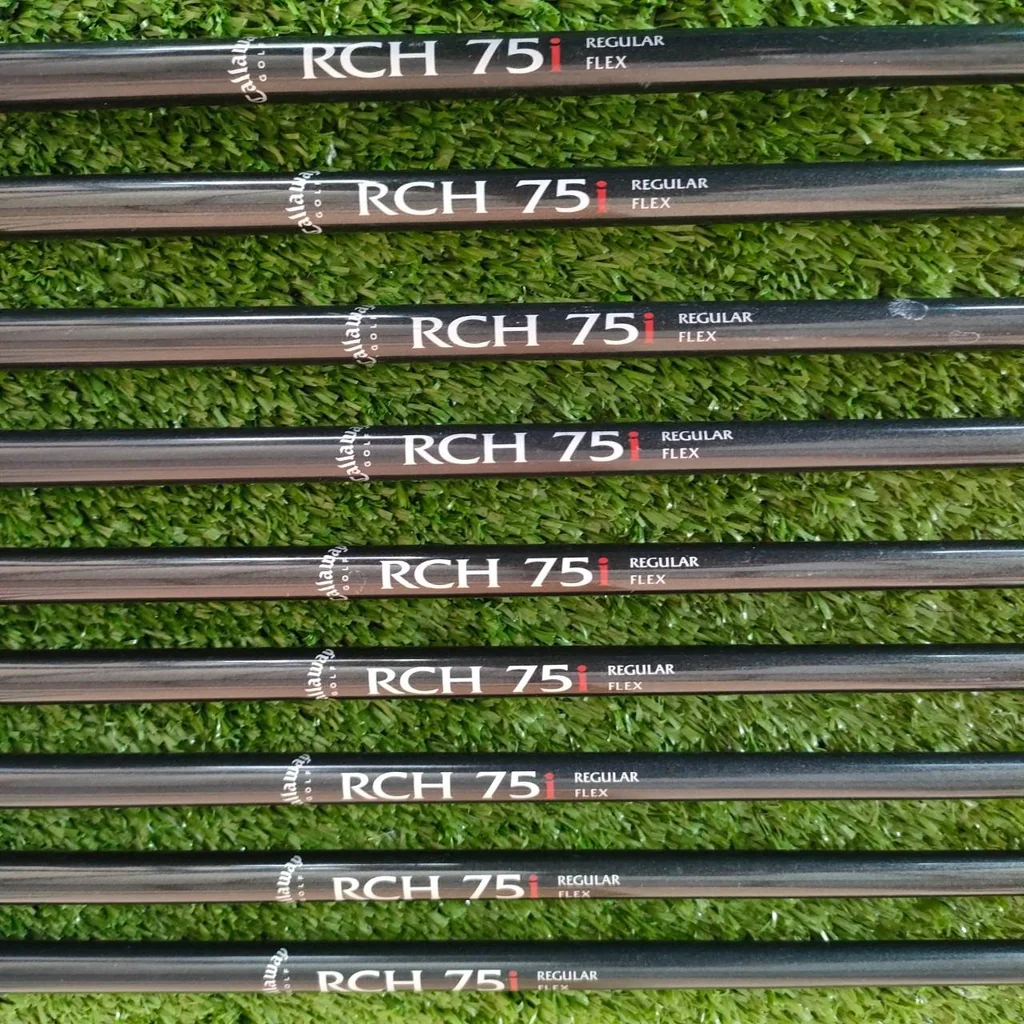 ชุดเหล็ก CALLAWAY BIG BERTHA มีเหล็ก 4-10 เเละ SW W ก้าน RCH 75 i FLEX R ตีง่ายมากๆเพราะใบใหญ่ Cavity ลึกมากๆ ก้านเจาะทะลุ ทุกชิ้น ได้ความรู้สึกดีมาก ท่านที่หาเหล็กตีง่ายๆ คุณภาพ ระดับมาตรฐาน ไม่อยากใช้เหล็กจีน ต้องชุดนี้เลยครับ พลาดไม่ได้ ตีดีมากๆครับ ชุดเหล็ก CALLAWAY BIG BERTHA มีเหล็ก 4-10 เเละ SW W ก้าน RCH 75 i FLEX R ตีง่ายมากๆเพราะใบใหญ่ Cavity ลึกมากๆ ก้านเจาะทะลุ ทุกชิ้น ได้ความรู้สึกดีมาก ท่านที่หาเหล็กตีง่ายๆ คุณภาพ ระดับมาตรฐาน ไม่อยากใช้เหล็กจีน ต้องชุดนี้เลยครับ พลาดไม่ได้ ตีดีมากๆครับ