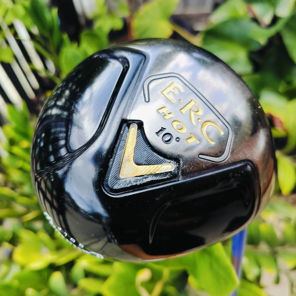 Driver Callaway E.R.C. HOT เป็นรุ่นหน้าเด้ง ตีเข้าๆไกลมากๆ ก้าน GRAFALLOY PROLAUNCH BLUE ใส่กริพ GOLF PRIDE ไม้กอล์ฟพรีเมี่ยมมือสอง ของแท้ By NakaraLuxurious