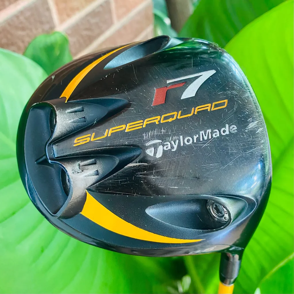 DRIVER TAYLORMADE r7 SUPERQUAD หัวไม้ระเบิดพลังทัวร์ ปรับแต่งสปีดจัด วิถีลูกทรงพลัง DRIVER TAYLORMADE r7 SUPERQUAD หัวไม้ระเบิดพลังทัวร์ ปรับแต่งสปีดจัด วิถีลูกทรงพลัง