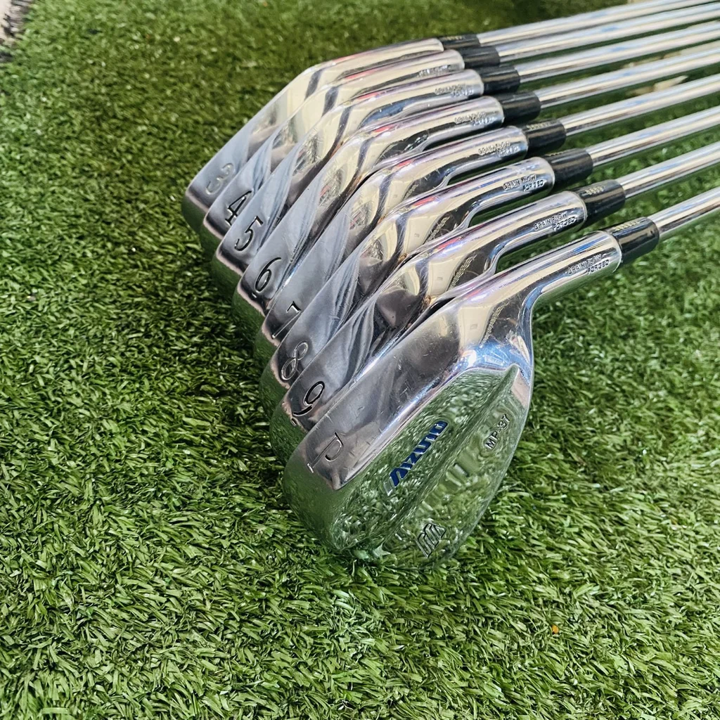 ⛳️ IRON SET MIZUNO MP-37 GRAIN FLOW FORGED ก้าน NSPRO 950 FLEX R มีเหล็ก 3 4 5 6 7 8 9 P🔥 ⛳️ IRON SET MIZUNO MP-37 GRAIN FLOW FORGED ก้าน NSPRO 950 FLEX R มีเหล็ก 3 4 5 6 7 8 9 P🔥