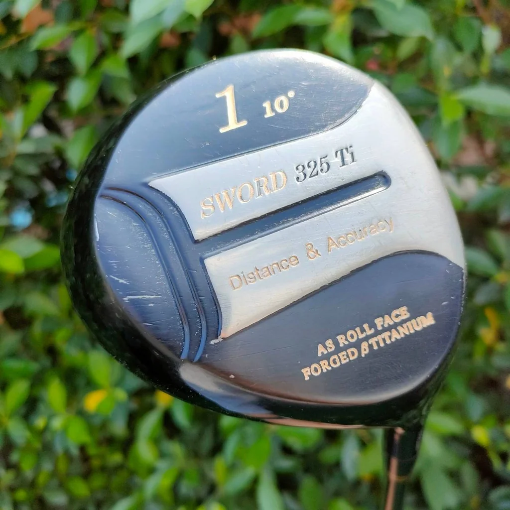 DRIVER SWORD 325 TI องศา 10 ก้าน KATANA GOLF FLEX R1 หน้าเด้ง AS ROLL FACE วัสดุ FORGED TITANIUM ตีง่ายตีไกล DRIVER SWORD 325 TI องศา 10 ก้าน KATANA GOLF FLEX R1 หน้าเด้ง AS ROLL FACE วัสดุ FORGED TITANIUM ตีง่ายตีไกล