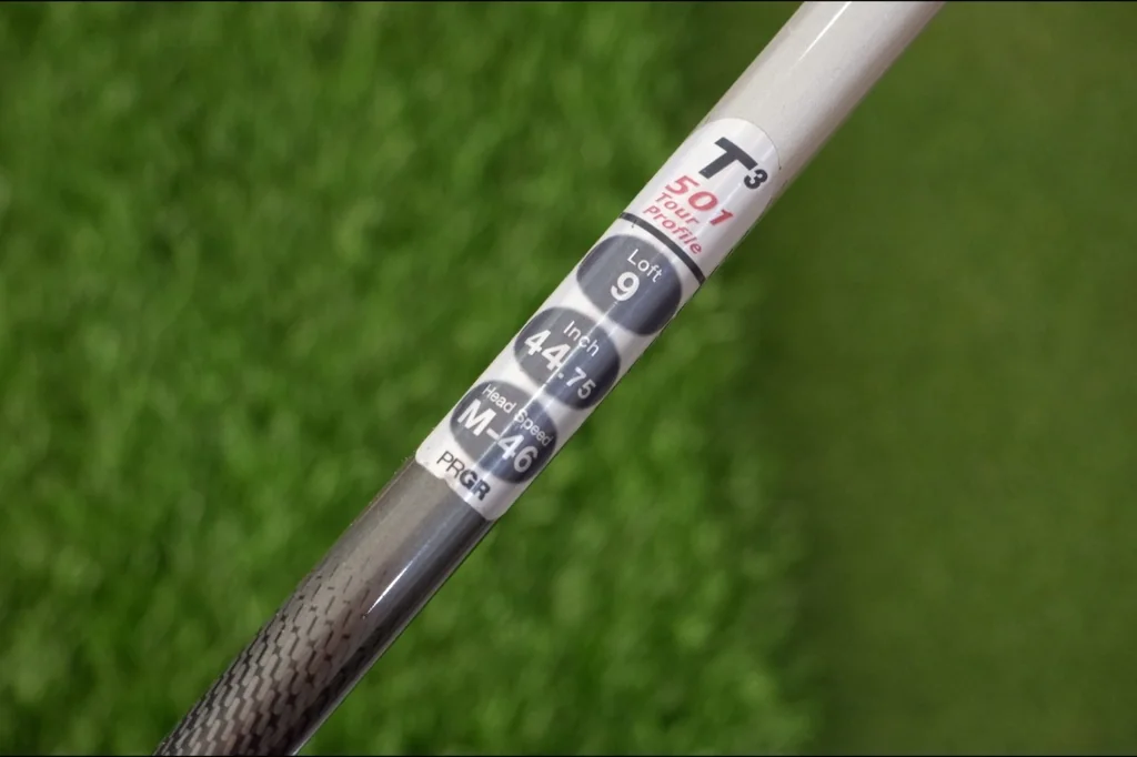 Driver PRGR model501 T3 Tour Profile 501 Driver PRGR model501 T3 Tour Profile 501