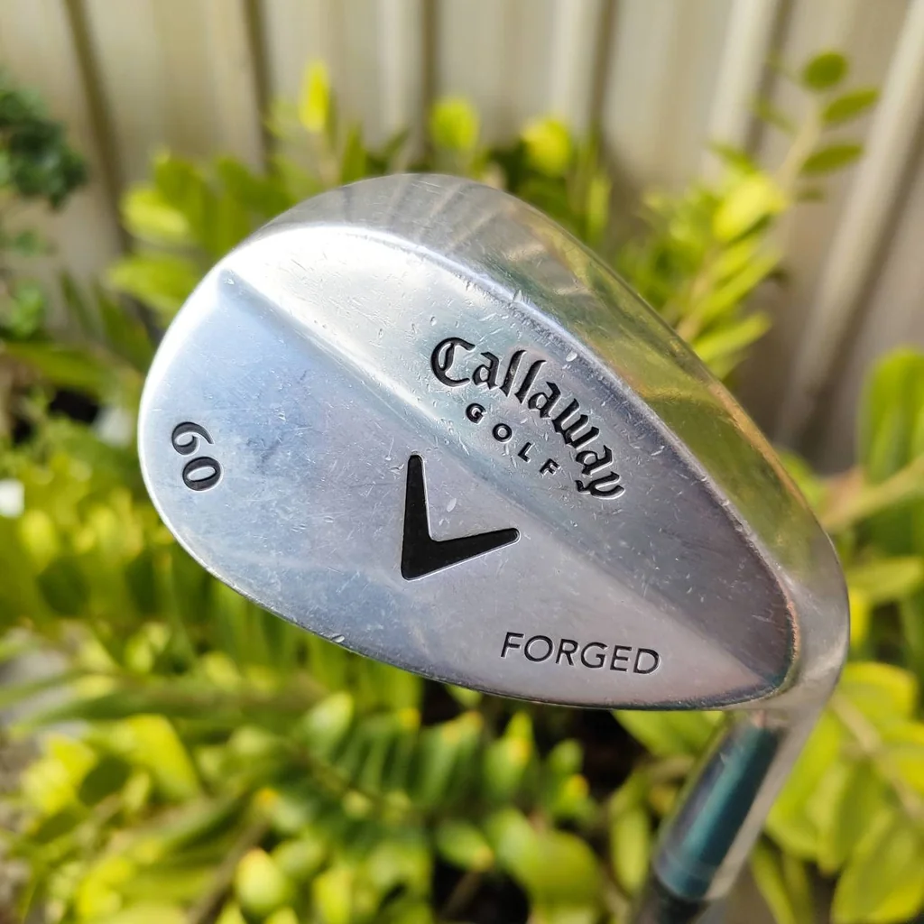 WEDGE CALLAWAY V FORGED องศา 60 ก้าน CALLAWAY FLEX WEDGE วัสดุ FORGED นุ่มนวล ชิพง่าย ไม้กอล์ฟพรีเมี่ยมมือสอง ของแท้ By NakaraLuxurious