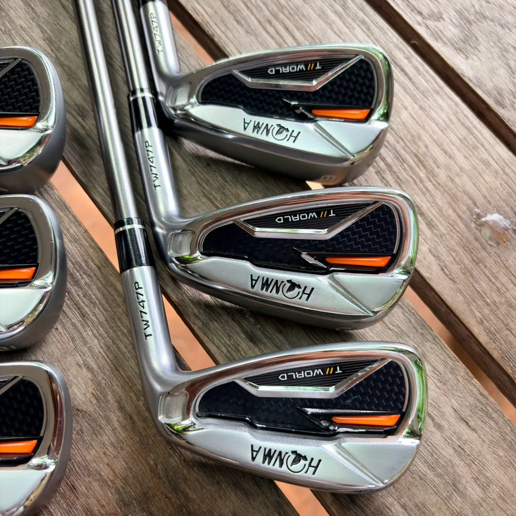IRON SET HONMA T//WORLD TW747 P งานศิลปะจากซากาตะที่ผสมผสานความหรูหราพรีเมียม IRON SET HONMA T//WORLD TW747 P งานศิลปะจากซากาตะที่ผสมผสานความหรูหราพรีเมียม