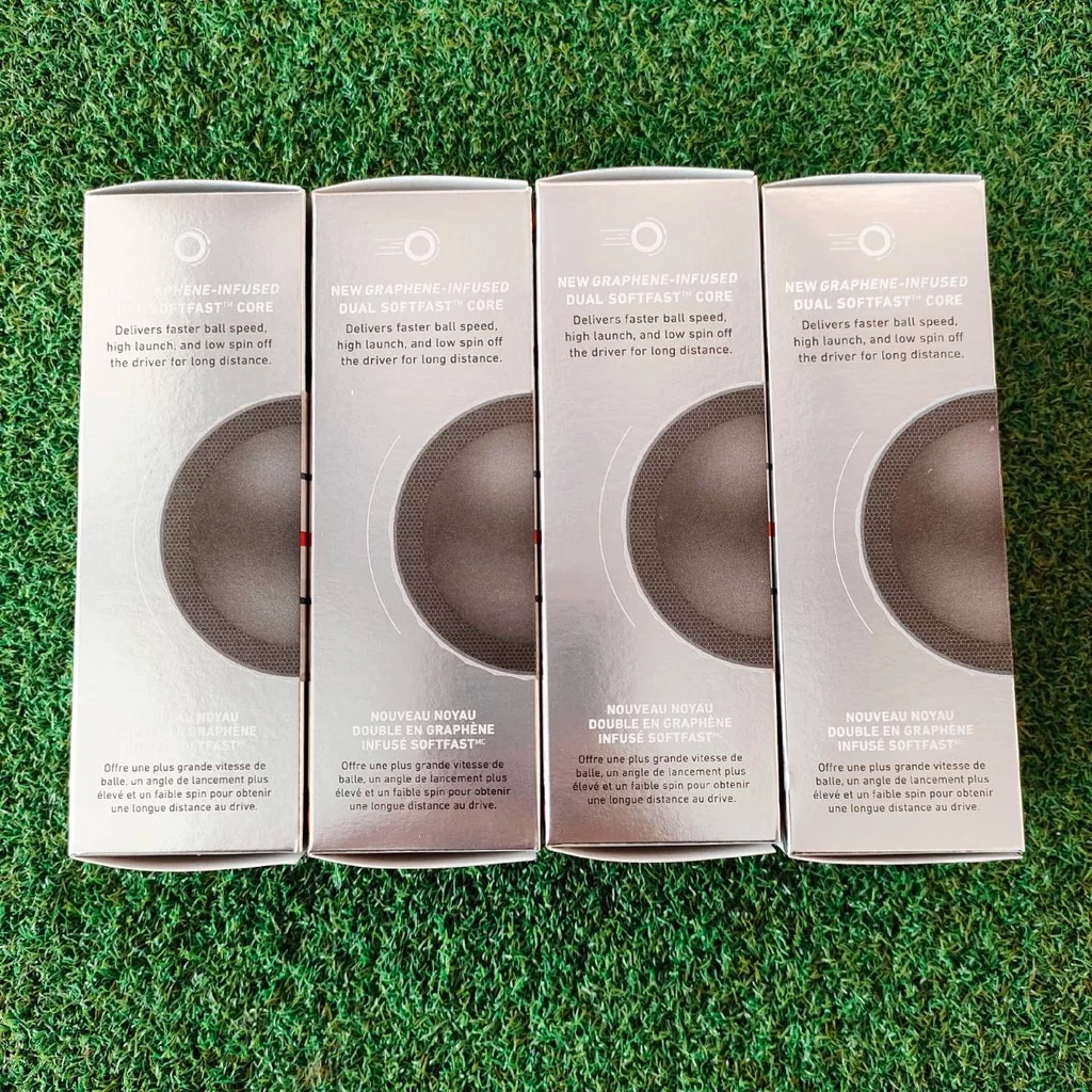 ลูกกอล์ฟ CALLAWAY CHROME SOFT X GOLF BALL มีเส้นเล็ง Triple Track รุ่นใหม่!! ลูกใหม่ 1 กล่องมี 12 ลูก ลูกกอล์ฟ CALLAWAY CHROME SOFT X GOLF BALL มีเส้นเล็ง Triple Track รุ่นใหม่!! ลูกใหม่ 1 กล่องมี 12 ลูก