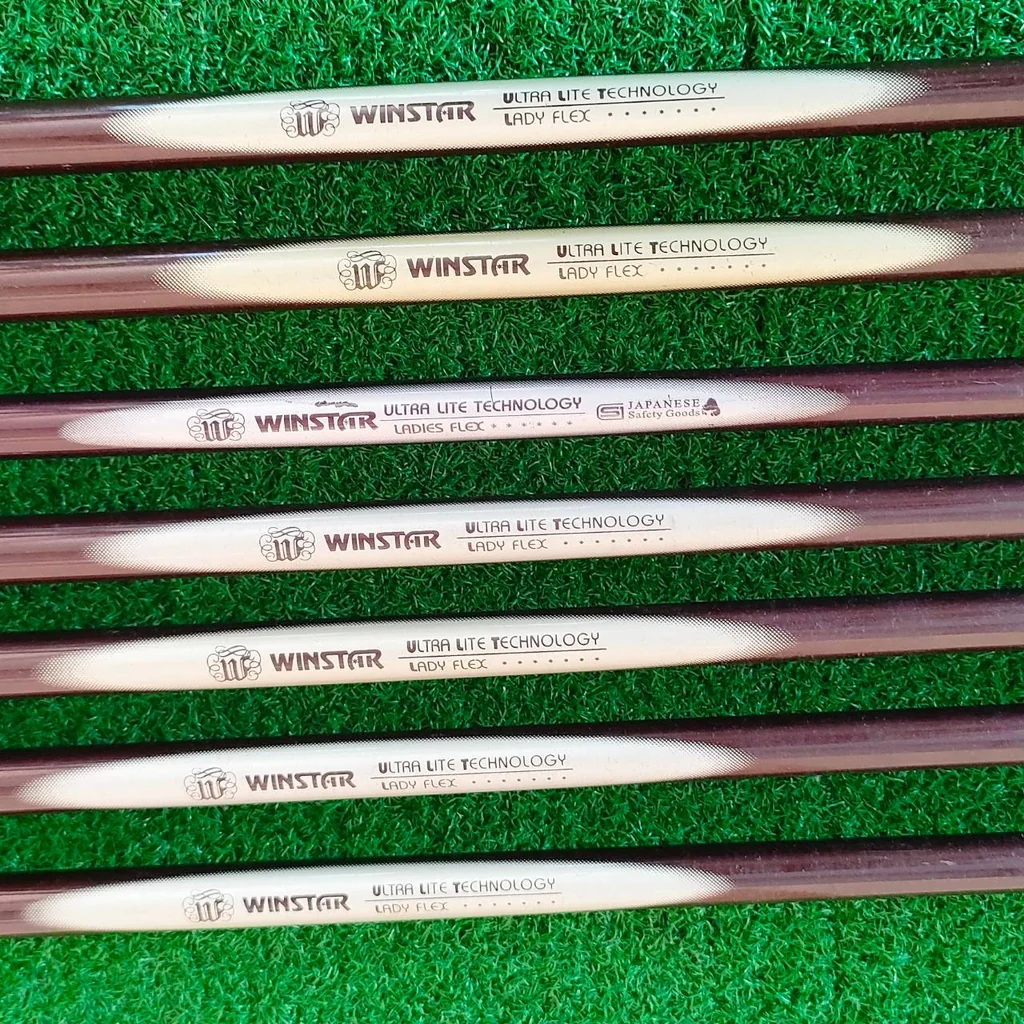*** ไม้กอล์ฟสำหรับผู้หญิง *** ชุดเหล็ก WINSTAR ULTIMATE DESIGN II-2 มีเหล็ก 5-9 เเละ PW SW ก้าน WINSTAR FLEX L สวยพรีเมี่ยม ดิมๆทั้งชุด ตีง่าย ก้านเบา ระยะดีครับ *** ไม้กอล์ฟสำหรับผู้หญิง *** ชุดเหล็ก WINSTAR ULTIMATE DESIGN II-2 มีเหล็ก 5-9 เเละ PW SW ก้าน WINSTAR FLEX L สวยพรีเมี่ยม ดิมๆทั้งชุด ตีง่าย ก้านเบา ระยะดีครับ