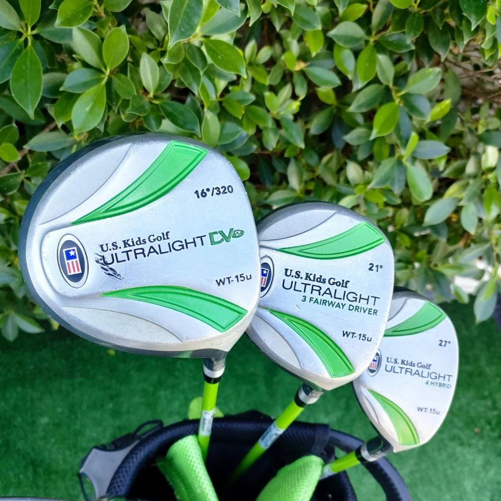 ชุดไม้กอล์ฟสำหรับเด็ก U.S. KIDS GOLF 57″ ความสูง : 57-60 นิ้ว หรือ 144-152 เซนติเมตร ชุดไม้กอล์ฟสำหรับเด็ก U.S. KIDS GOLF 57″ ความสูง : 57-60 นิ้ว หรือ 144-152 เซนติเมตร