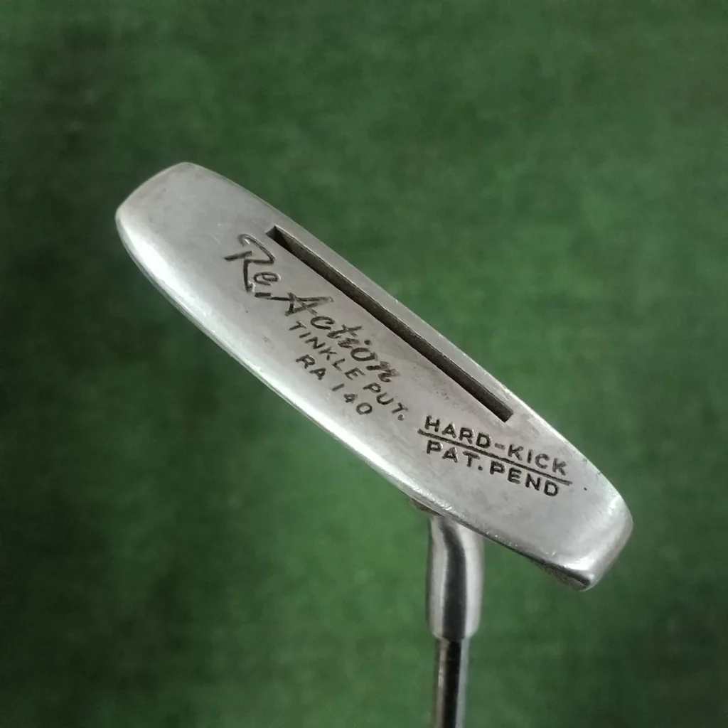 PUTTER RE ACTION TINKLE PUT RA 140 ความยาว 34 นิ้ว เสียงพัตต์เพราะมาก ไม้กอล์ฟมือสอง