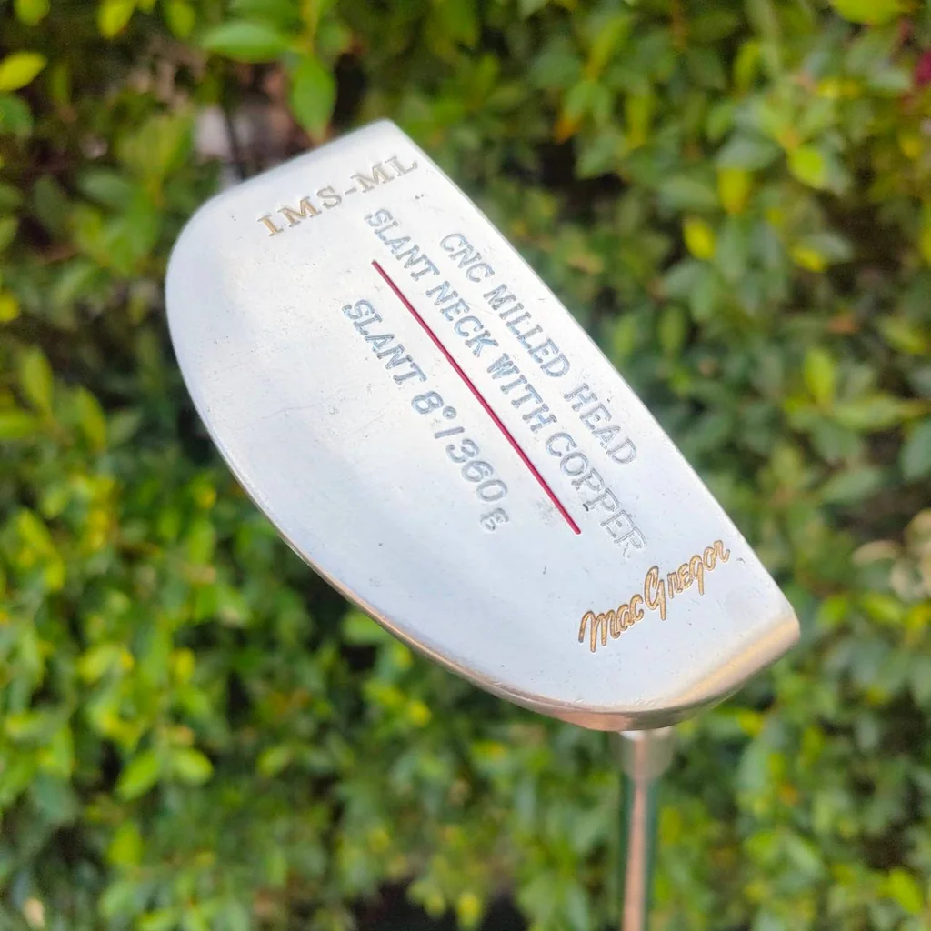 PUTTER Mac Gregor หน้า COPPER IMS-ML CNC MILLED HEAD ความยาว 33 นื้ว รุ่นนี้คือสุดยอด ไม้กอล์ฟมือสอง ของแท้ BY NakaraLuxurious PUTTER Mac Gregor หน้า COPPER IMS-ML CNC MILLED HEAD ความยาว 33 นื้ว รุ่นนี้คือสุดยอด ไม้กอล์ฟมือสอง ของแท้ BY NakaraLuxurious