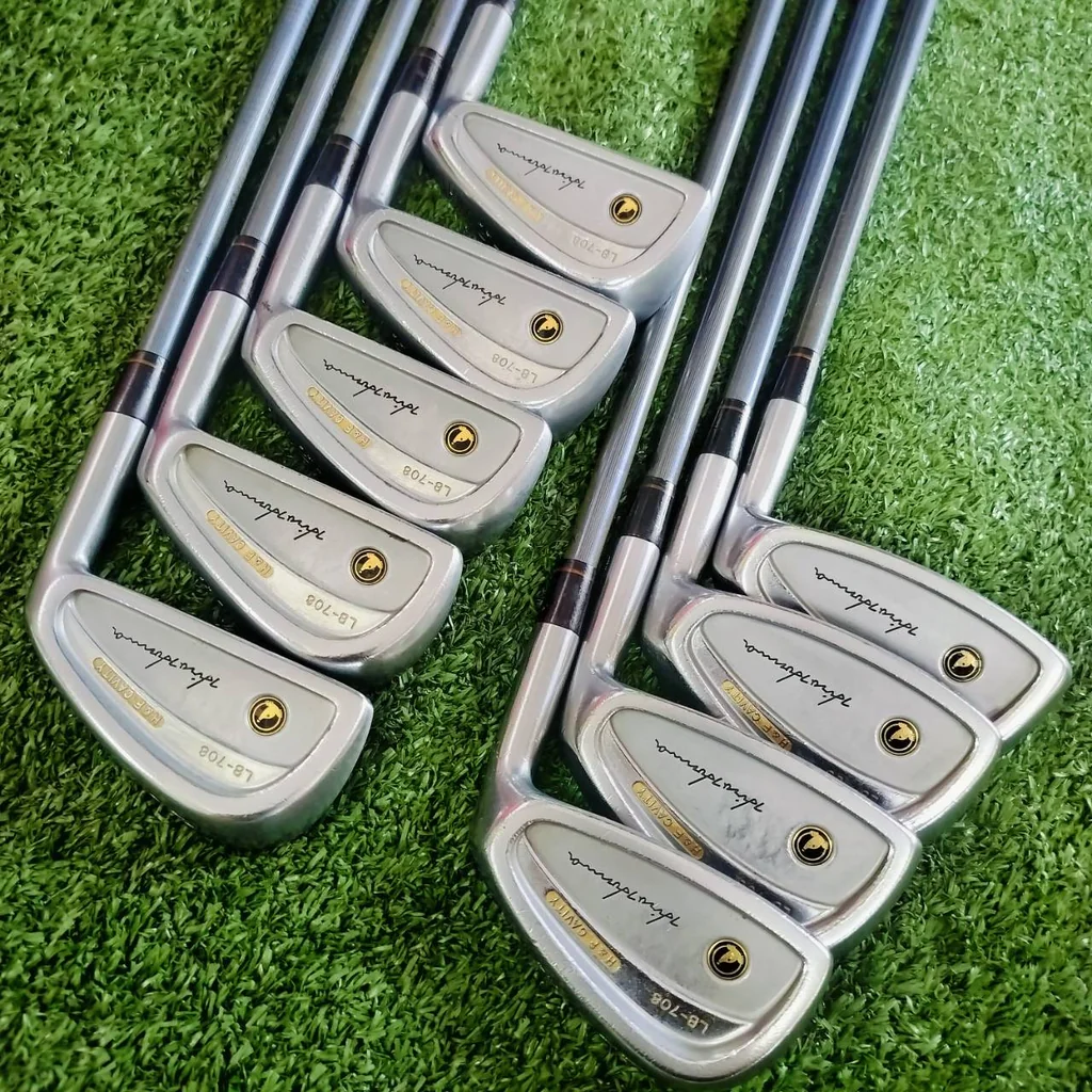 ชุดเหล็ก HONMA-LB 708 H & F CAVITY รุ่นดังอีกรุ่น เหล็ก FORGED JAPAN SAKATA ตีง่ายมาก ได้ฟีลลิ่งนุ่มนวล ใบไม่ใหญ่ ให้สปินได้ดีมาก ไม้กอล์ฟพรีเมี่ยมมืองสองญี่ปุ่น By NakaraLuxurious ชุดเหล็ก HONMA-LB 708 H & F CAVITY รุ่นดังอีกรุ่น เหล็ก FORGED JAPAN SAKATA ตีง่ายมาก ได้ฟีลลิ่งนุ่มนวล ใบไม่ใหญ่ ให้สปินได้ดีมาก ไม้กอล์ฟพรีเมี่ยมมืองสองญี่ปุ่น By NakaraLuxurious
