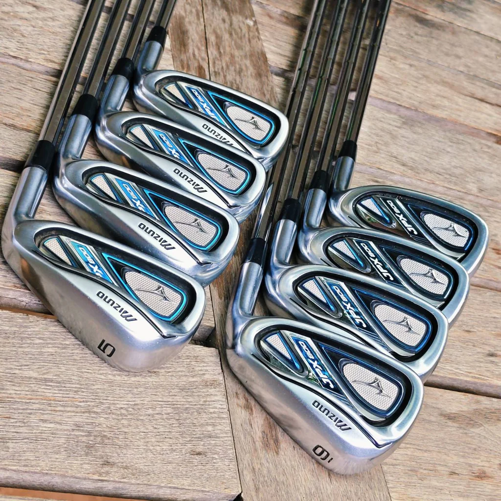 ชุดเหล็ก MIZUNO JPX800 ตีไกลสุดขอบสนาม ชดเชยความผิดพลาดดีเยี่ยม หน้าไม้เด้งให้ระยะที่ทรงพลัง! ชุดเหล็ก MIZUNO JPX800 ตีไกลสุดขอบสนาม ชดเชยความผิดพลาดดีเยี่ยม หน้าไม้เด้งให้ระยะที่ทรงพลัง!