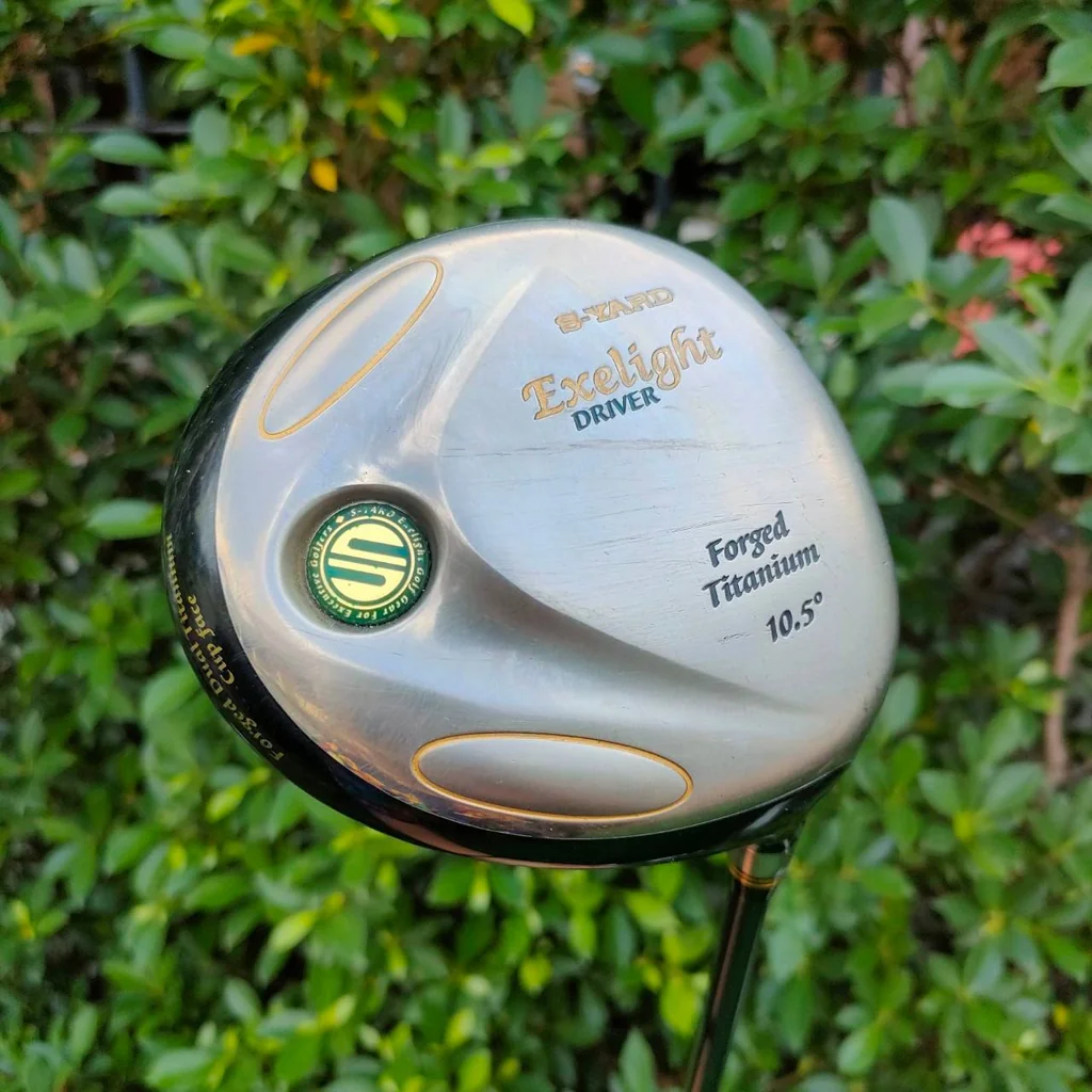 DRIVER S-YARD EXELIGHT FORGED TITANIUM องศา 10.5 ก้าน S-YARD EXELIGHT FLEX SR พรีเมี่ยมสุดๆ หน้าเด้ง ตีไกล น้ำหนักเบา สวิงเวทดีครับ DRIVER S-YARD EXELIGHT FORGED TITANIUM องศา 10.5 ก้าน S-YARD EXELIGHT FLEX SR พรีเมี่ยมสุดๆ หน้าเด้ง ตีไกล น้ำหนักเบา สวิงเวทดีครับ