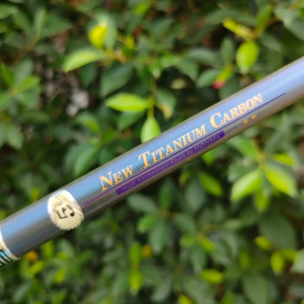 FW5 HONMA BIG-LB ก้าน NEW TITANIUM CARBON FLEX R-1 ** ก้าน 2 ดาว ** ก้านไทเทเนี่ยม หัวกำลังดีมาก ถ่วงน้ำหนักดี คุณภาพดีพรีเมี่ยมญี่ปุ่น FW5 HONMA BIG-LB ก้าน NEW TITANIUM CARBON FLEX R-1 ** ก้าน 2 ดาว ** ก้านไทเทเนี่ยม หัวกำลังดีมาก ถ่วงน้ำหนักดี คุณภาพดีพรีเมี่ยมญี่ปุ่น