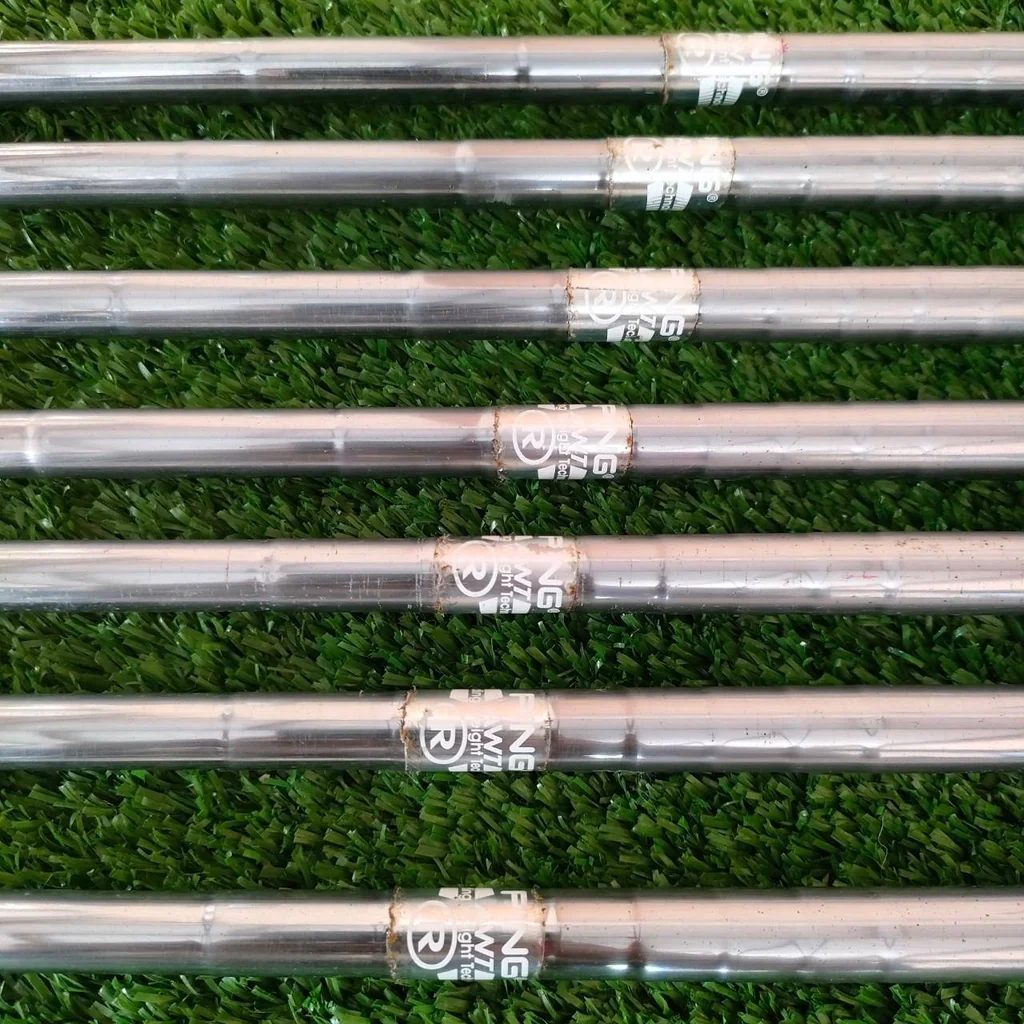 ชุดเหล็ก PING i10 จุดส้ม มีเหล็ก 5-9 เเละ SW W ก้าน PING FLEX R