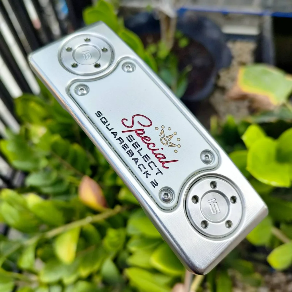 PUTTER TITLEIST SCOTTY CAMERON SPECIAL SELECT SQUAREBACK 2 ยาว 34 สภาพนางฟ้าสวยหวานมาก COVER เดิม ไม้กอล์ฟพรีเมี่ยมมือสอง ของแท้ By NakaraLuxurious PUTTER TITLEIST SCOTTY CAMERON SPECIAL SELECT SQUAREBACK 2 ยาว 34 สภาพนางฟ้าสวยหวานมาก COVER เดิม ไม้กอล์ฟพรีเมี่ยมมือสอง ของแท้ By NakaraLuxurious