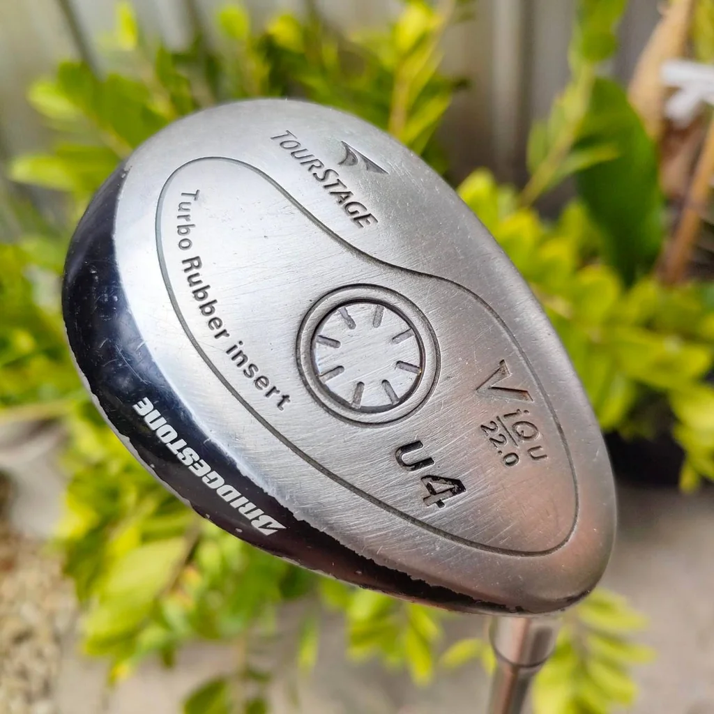 HYBRID 4 TOURSTAGE VIQ องศา 22 ก้าน TOURSTAGE TSY-50 FLEX R ตีง่ายสไตล์ไม้ญี่ปุ่น อินเซิร์ท RUBBER ไม้กอล์ฟพรีเมี่ยมมือสอง ของแท้ By NakaraLuxurious HYBRID 4 TOURSTAGE VIQ องศา 22 ก้าน TOURSTAGE TSY-50 FLEX R ตีง่ายสไตล์ไม้ญี่ปุ่น อินเซิร์ท RUBBER ไม้กอล์ฟพรีเมี่ยมมือสอง ของแท้ By NakaraLuxurious
