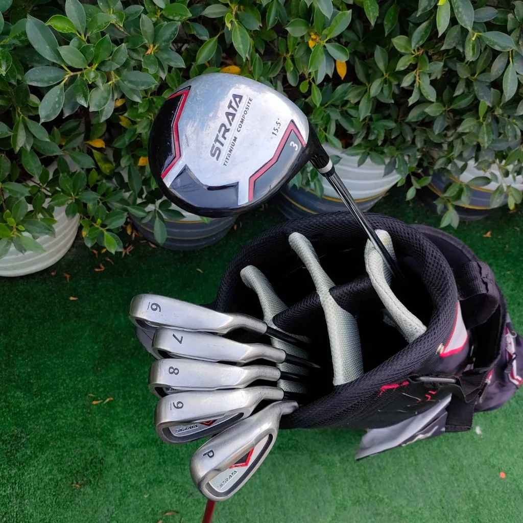ไม้กอล์ฟครึ่งเช็ต CALLAWAY STRATA TITANIUM COMPOSITE ไม้กอล์ฟครึ่งเช็ต CALLAWAY STRATA TITANIUM COMPOSITE