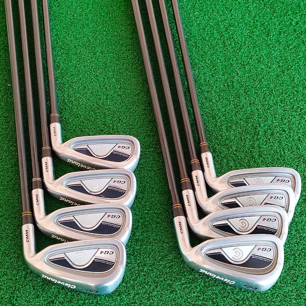 ชุดเหล็ก CLEVELAND CG4 CMM มีเหล็ก 3- 9 เเละ PW ครบชุด ก้าน GRAFALLOY ATTACKLITE FLEX R เหล็กคุณภาพดี เน้นตีง่าย ตีแม่นๆ ตกหยุด ชุดเหล็ก CLEVELAND CG4 CMM มีเหล็ก 3- 9 เเละ PW ครบชุด ก้าน GRAFALLOY ATTACKLITE FLEX R เหล็กคุณภาพดี เน้นตีง่าย ตีแม่นๆ ตกหยุด