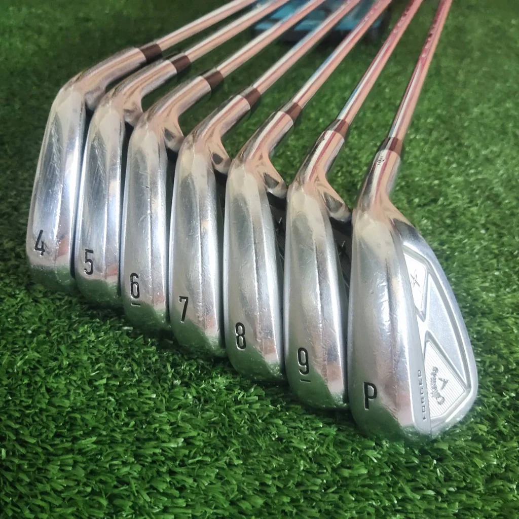 เหล็กฟอร์จนุ่มจัด แน่นจัด! ชุดเหล็ก Callaway X-Forged ฟีลดี คุมง่าย พร้อมก้าน NS950 🔥🏌️♂️ ไม้กอล์ฟพรีเมี่ยมมือสองญี่ปุ่น