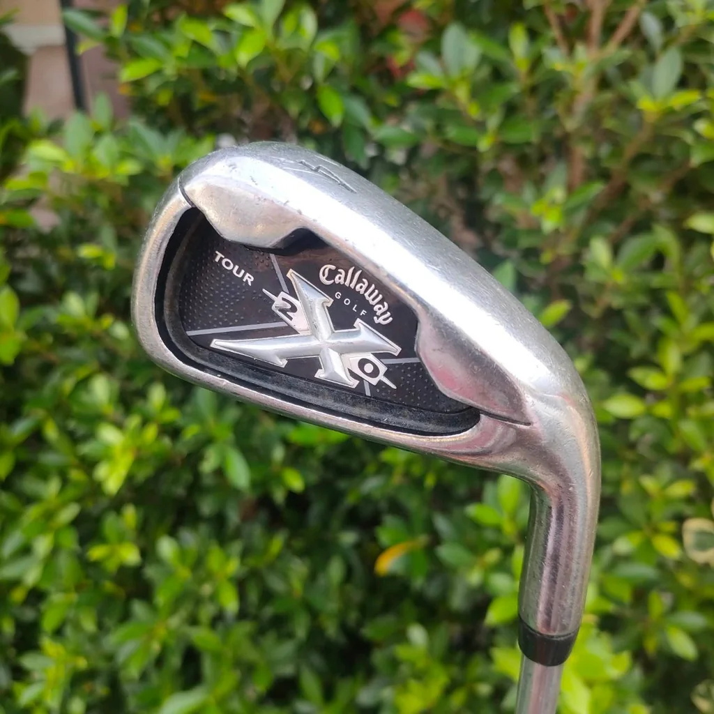 เหล็ก 4 CALLAWAY X20 TOUR ก้าน CALLAWAY FLEX R เป็นเหล็กยาวที่ตีง่าย ตีสนุกมาก ในระยะไกลๆ ตีแม่นธงมากๆครับ เหล็ก 4 CALLAWAY X20 TOUR ก้าน CALLAWAY FLEX R เป็นเหล็กยาวที่ตีง่าย ตีสนุกมาก ในระยะไกลๆ ตีแม่นธงมากๆครับ