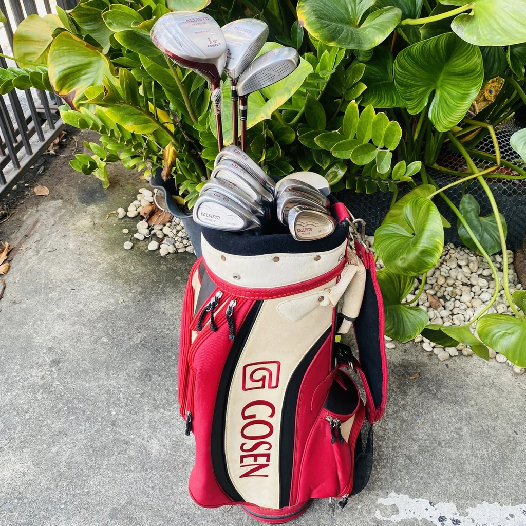 ชุดไม้กอล์ฟผู้หญิง GOSEN JAPAN–CALLISTO TRIWAVE⛳งานญี่ปุ่นแท้ ดีไซน์สวยดูแพง✨น้ำหนักเบาตีง่ายครบชุด🎀 ชุดไม้กอล์ฟผู้หญิง GOSEN JAPAN–CALLISTO TRIWAVE⛳งานญี่ปุ่นแท้ ดีไซน์สวยดูแพง✨น้ำหนักเบาตีง่ายครบชุด🎀