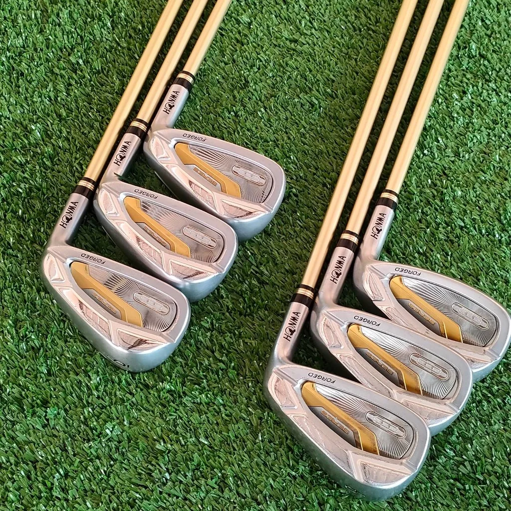 ชุดเหล็ก HONMA BERES FORGED รุ่นใหม่ออฟปี 2020 มีเหล็ก 6 - 11 ก้าน ARMRQ FLEX R ** ก้านระดับ 2 ดาว ** เหล็ก 7 องศา 27 ตีไกลจัด ชุดเหล็ก HONMA BERES FORGED รุ่นใหม่ออฟปี 2020 มีเหล็ก 6 - 11 ก้าน ARMRQ FLEX R ** ก้านระดับ 2 ดาว ** เหล็ก 7 องศา 27 ตีไกลจัด